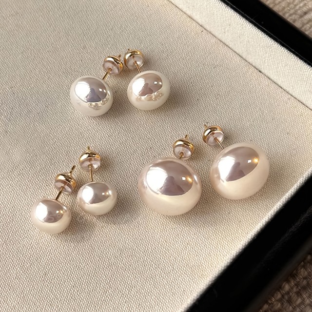 Komplet 3 parov s perlicami 