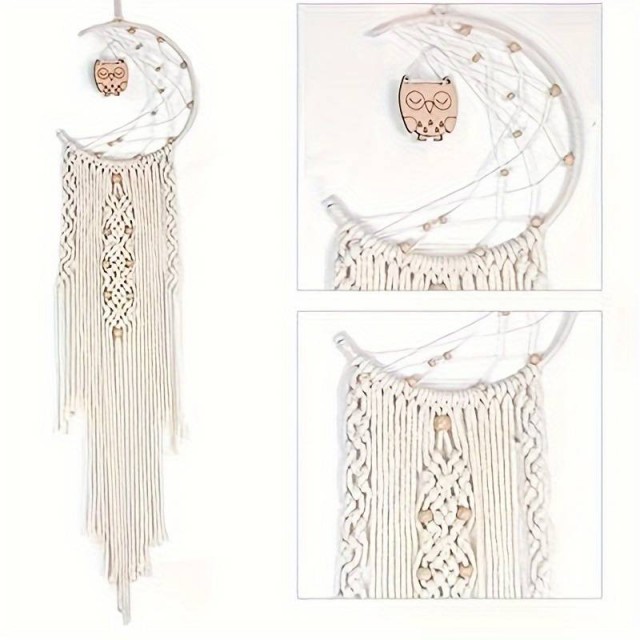 Boemski lovilec sanj s sovo