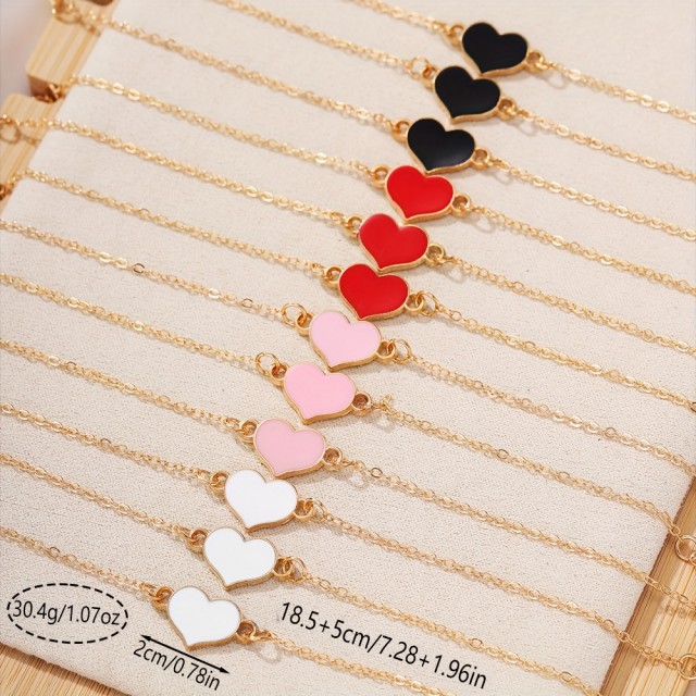 Personalizirana zapestnica s srcem in gravuro po želji