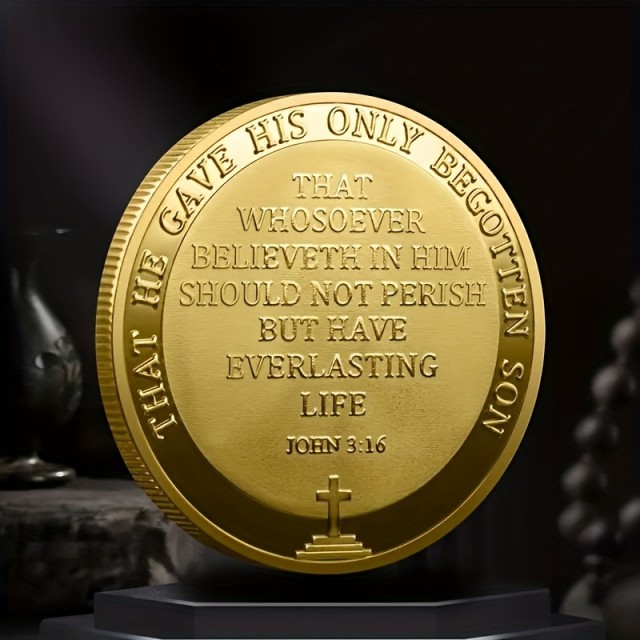 Spominski kovanec s podobo Jezusa iz Biblije