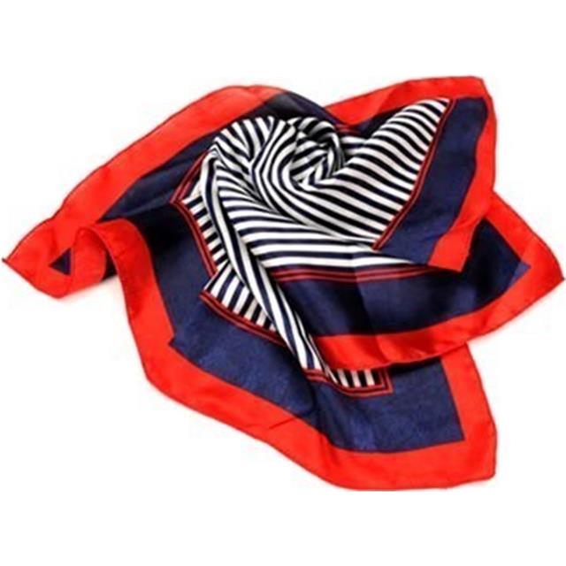 Elegantna kvadratna ruta z retro potiskom