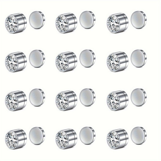 Komplet 12 magnetnih uhanov za nos ali uho