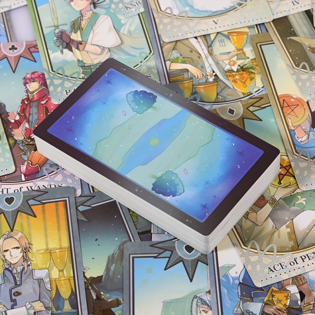 Idealna sorodna duša – Tarot karte v anime slogu 