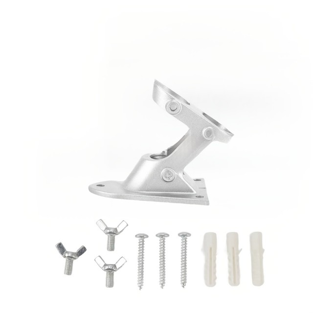 Vzdržljiv aluminijast stenski nosilec za drog zastave 