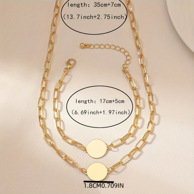 Personaliziran komplet nakita z gravuro po želji