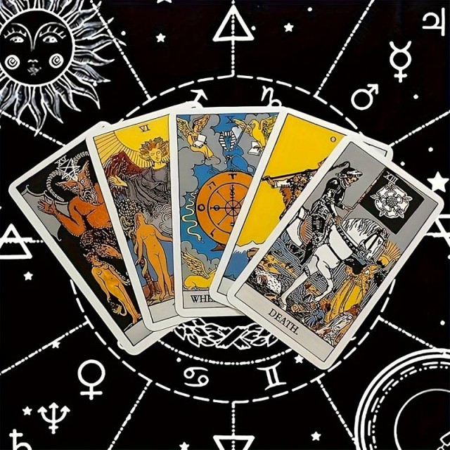 Tarot karte za vedeževanje THE RIDER TAROT 78 kart + navodila