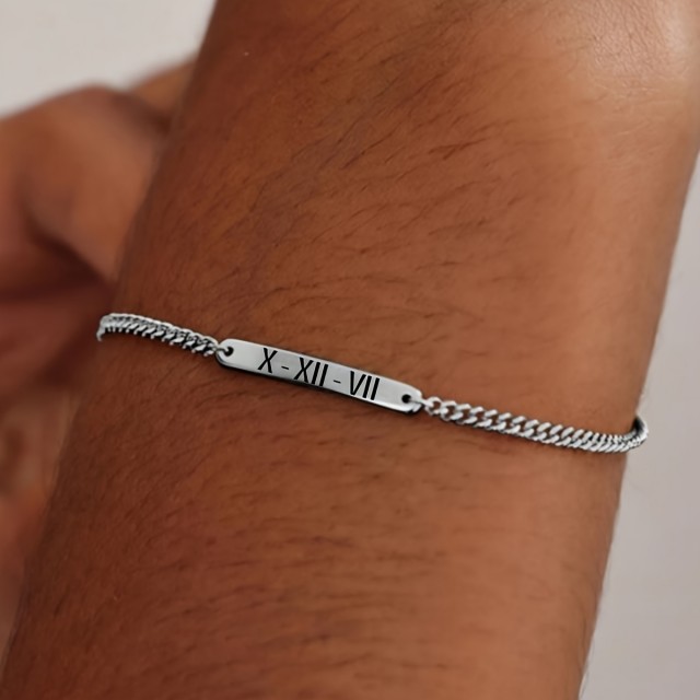 Personalizirana zapestnica z možnostjo gravure po želji