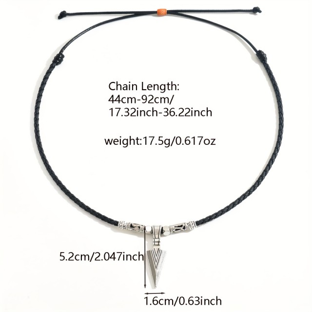 Daljša moška verižica s puščico