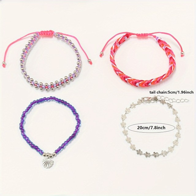 7-delni set pisanih zapestnic