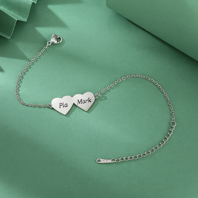 Personalizirana zapestnica dvoje src VAJINI IMENI