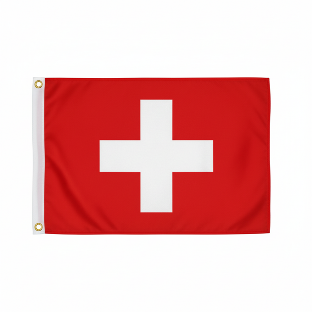 Zastava Švice 90 cm x 150 cm – švicarska zastava Švica