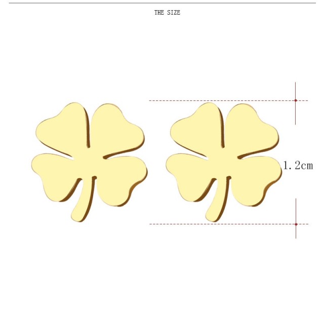 Uhančki 4-peresna deteljica, 2 barvi