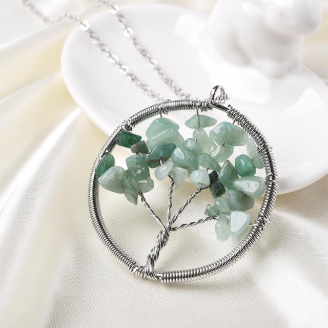 Verižica DREVo, zeleno