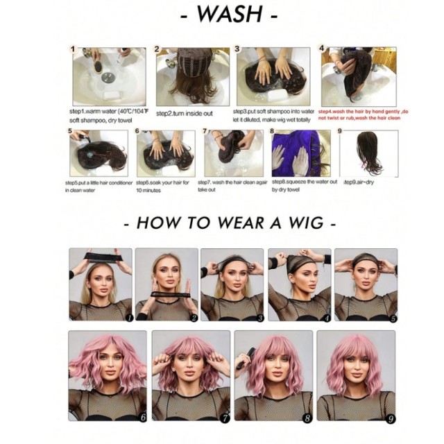 Dolga valovita lasulja rjava blont prameni