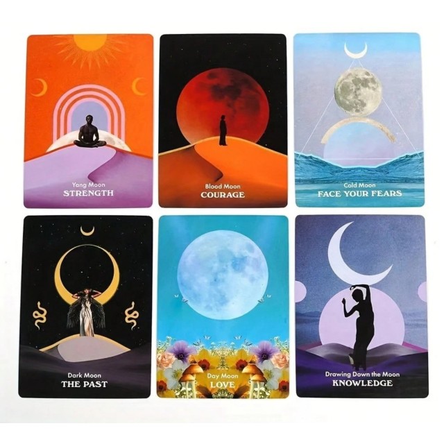 Orakeljske karte z luninimi sporočili