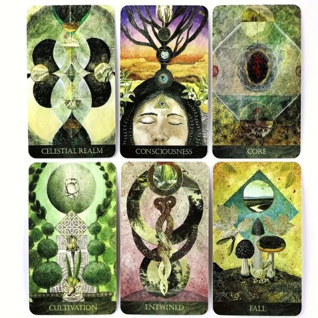 Orakeljske Karte z Naravno in Duhovno Simboliko
