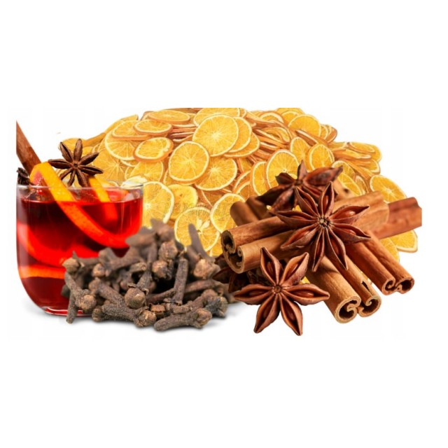 Praznični paket za ustvarjanje naravno dišečih sveč 4x50g