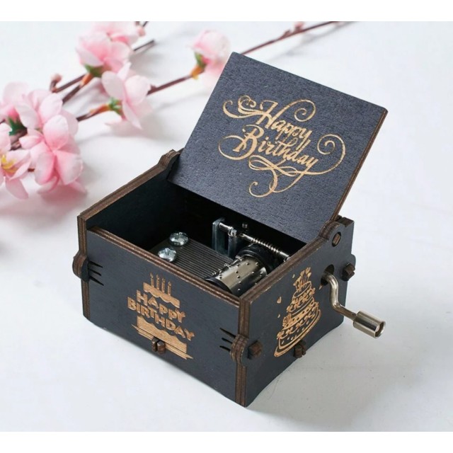 Pojoča retro skrinjica HAPPY BIRTHDAY