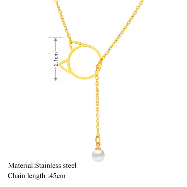 Verižica z mucko iz nerjavečega jekla