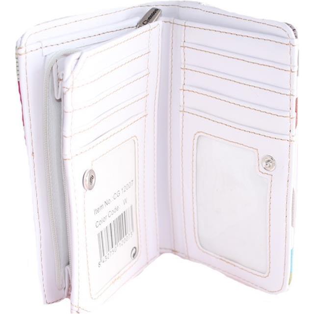 Denarnica Town bela ali črna manjša