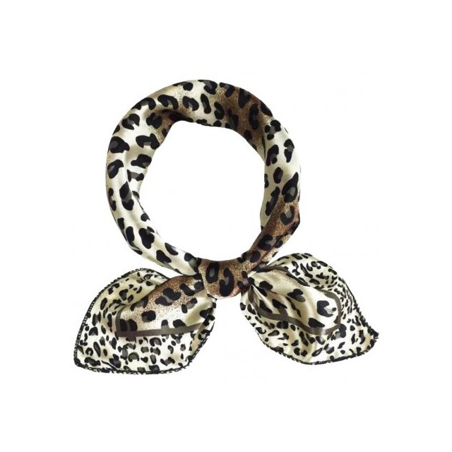 Elegantna kvadratna ruta s tigrastim potiskom