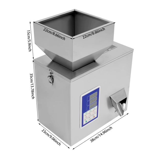 Avtomatski dozirnik za granulat in suha živila (180W) stroj za pakiranje 