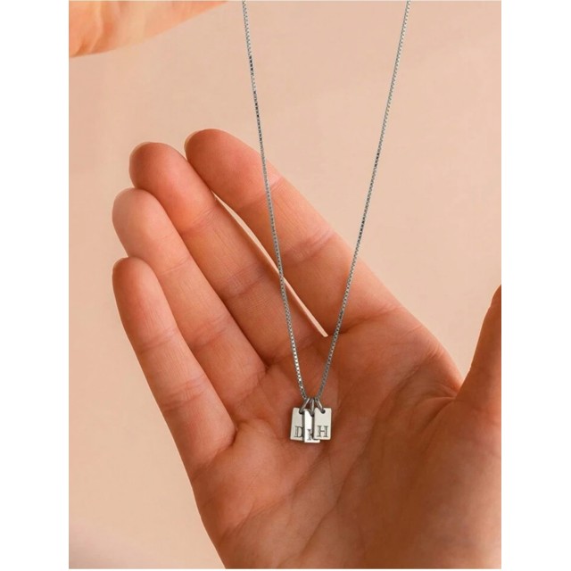 Personalizirana ogrlica INICIALKE VAŠE DRUŽINE 