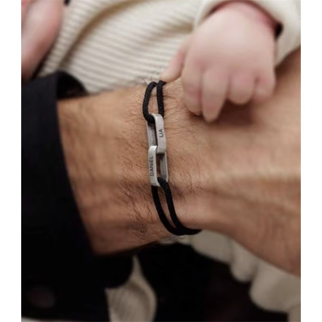 Personalizirana zapestnica z gravuro po želji