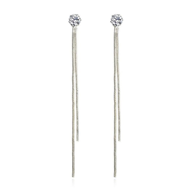 Uhani elegantni daljši, 2 barvi