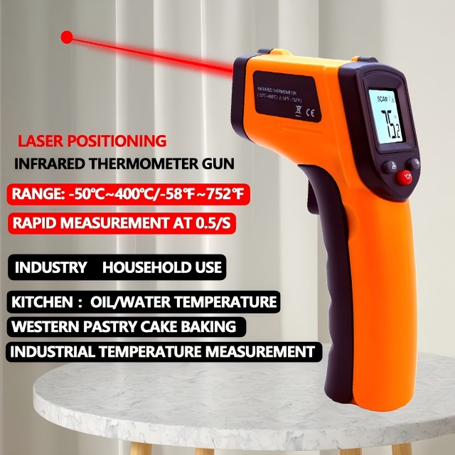 Infrardeči brezkontaktni merilec temperature voska