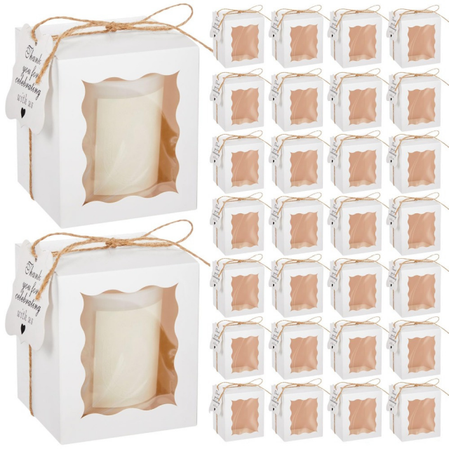 Zložljiva kartonska škatlica za sveče ali mila