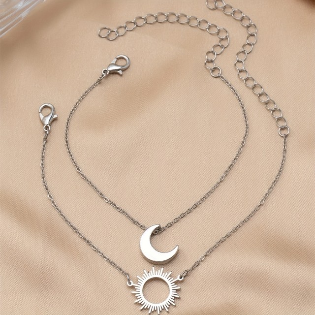 2 delni komplet zapestnic sonce luna