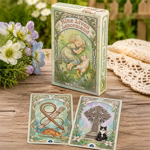 Lenormand karte Devet življenj – 39 kart