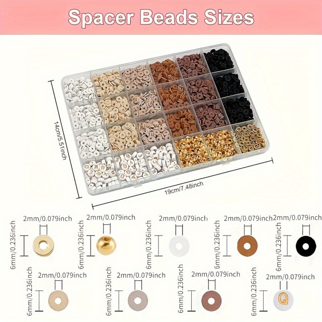 Komplet za izdelavo nakita z 2450 perlicami