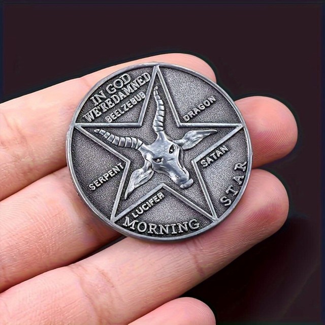 Zbirateljski spominski kovanec Pentagram – Morning Star