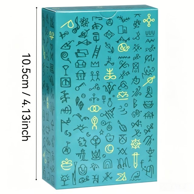 Tarot zelenih glifov – 78 kart