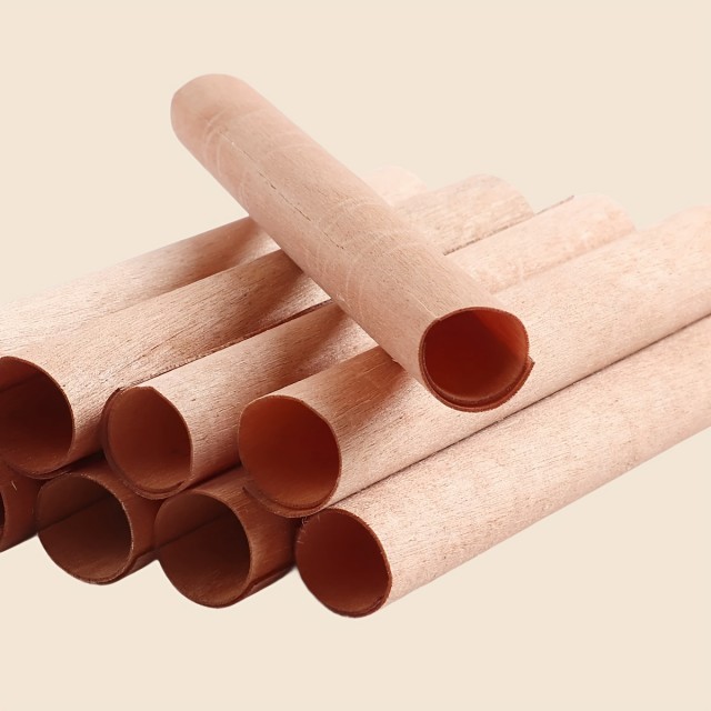 Komplet 30 naravnih okroglih lesenih stenjev in držal  za izdelavo sveč DIY obrt