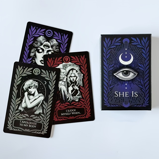 SHE IS – 52 duhovnih zdravilnih kart z afirmacijami