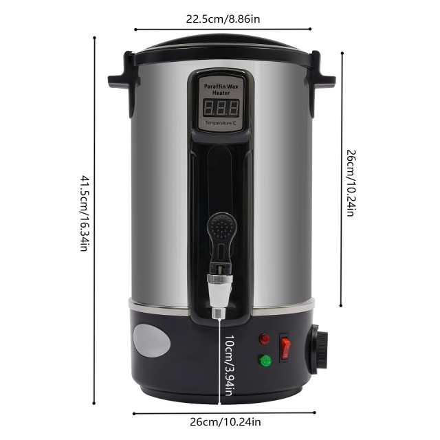 Električni talilnik voska za izdelavo sveč 8l talilec voska