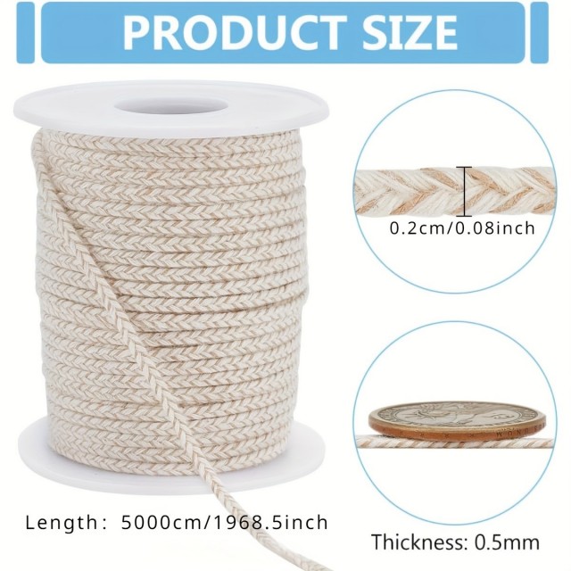 Bombažni stenj v kolutu 50 m