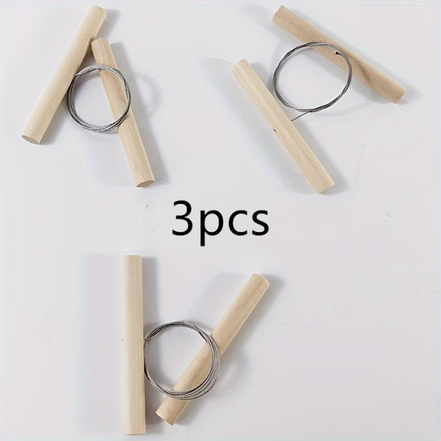 Komplet 3 robustnih kovinskih žičnih rezalnikov za glino in keramiko