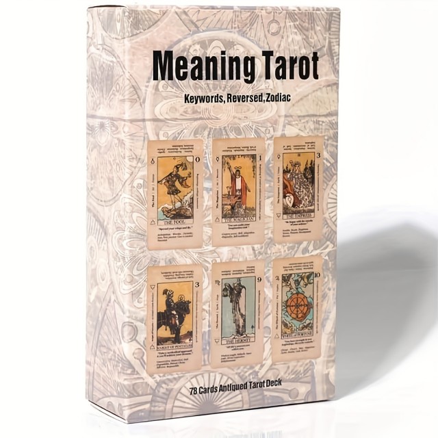 Komplet 78 kart MEANING TAROT 