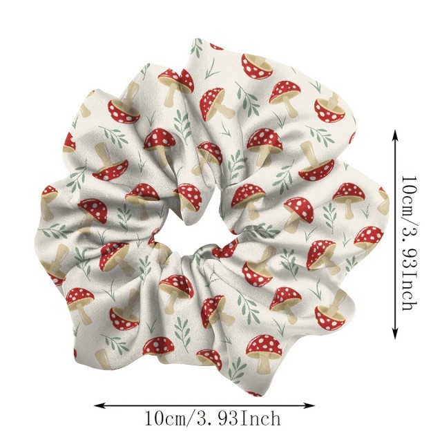 Prikupna schrunchie gumica za lase z mušnicami