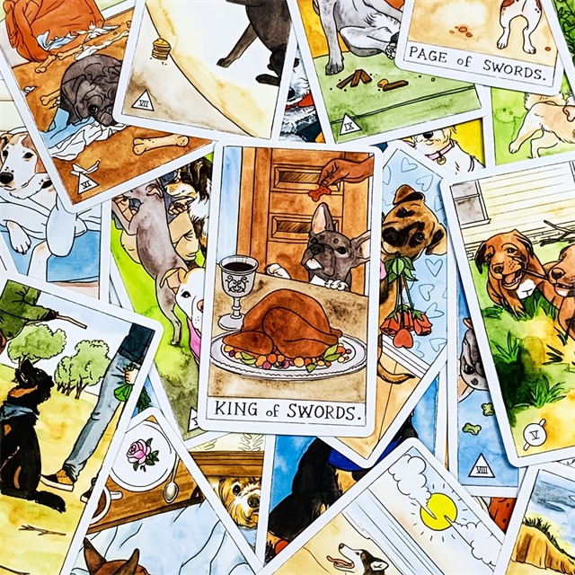 Tarot karte s psi – 78 kart