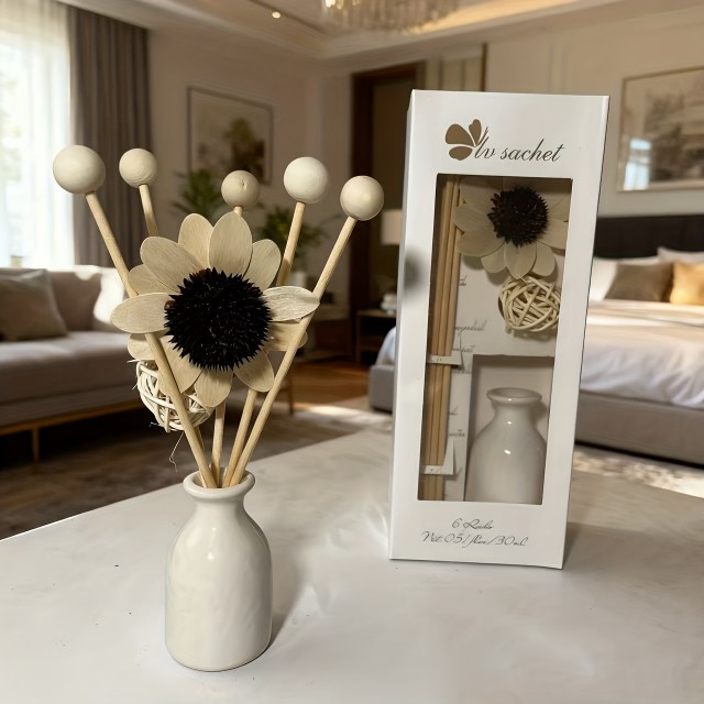 Komplet za izdelavo dišavnega difuzorja – sončnica