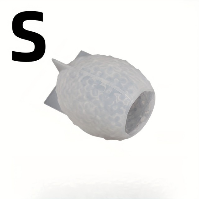 Silikonski kalup za sveče v obliki cvetlične jajčke