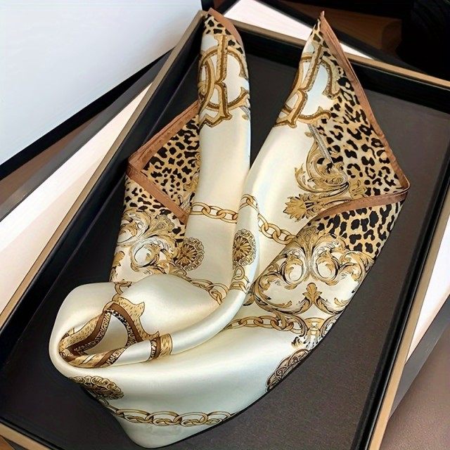 Boho stil kvadratna rutka za ženske