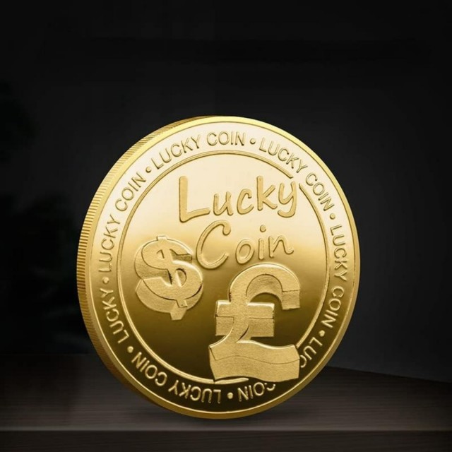 Srečni kovanec – Podkev in štiriperesna deteljica