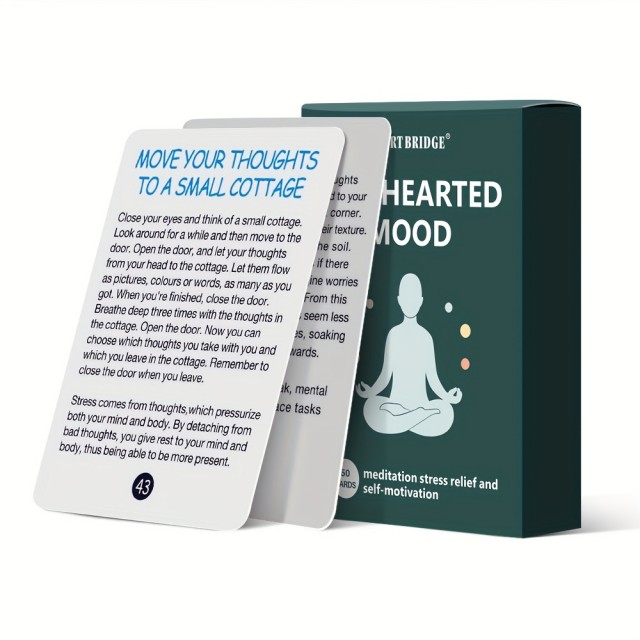 50 kartic za meditacijo, sprostitev in samomotivacijo