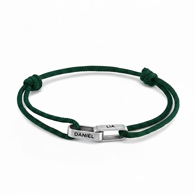 Personalizirana zapestnica z gravuro po želji